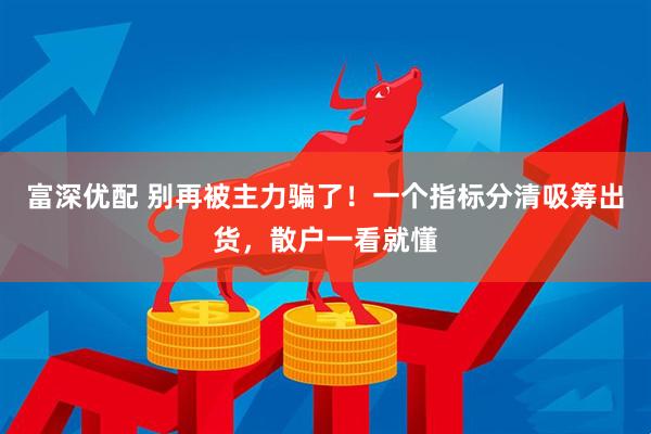 富深优配 别再被主力骗了！一个指标分清吸筹出货，散户一看就懂
